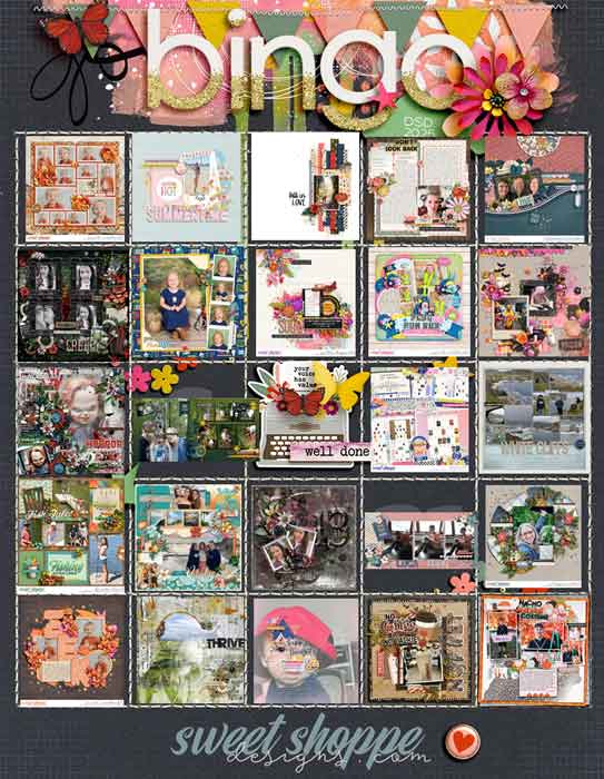 DSD Sweet Love Bingo