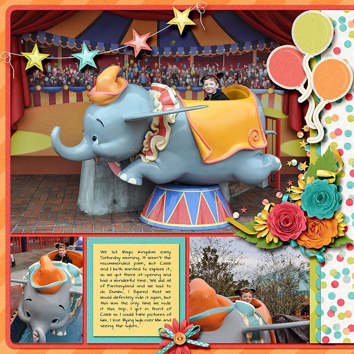 Dumbo (left)
