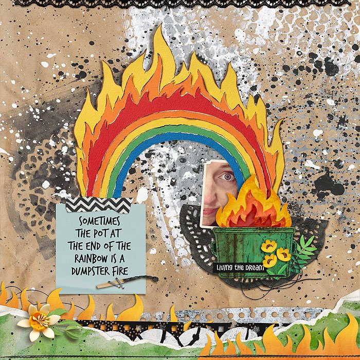 dumpster fire