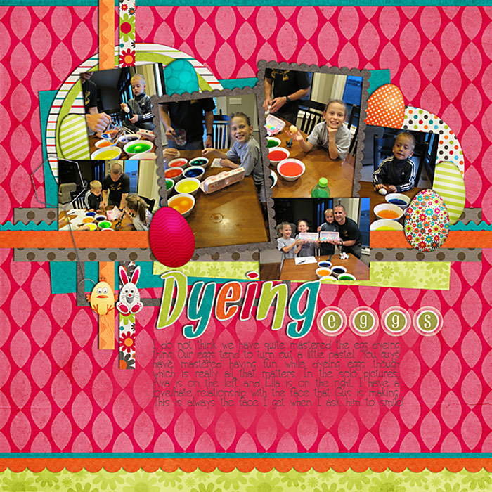 Dyeing Easter Eggs