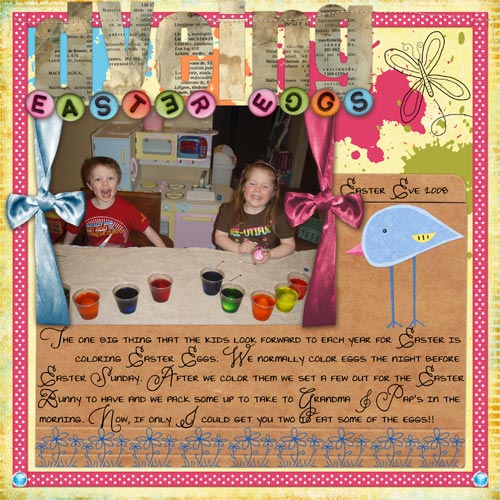 Dyeing Easter Eggs