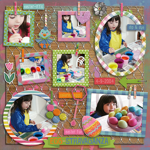 Dying Easter Eggs 2004