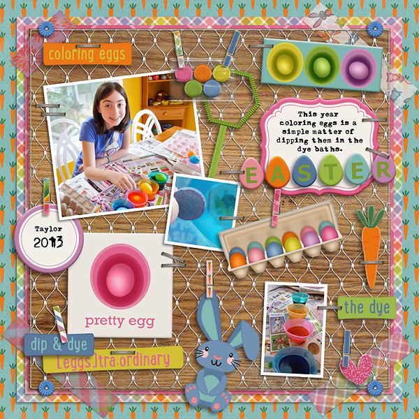 Dying Easter Eggs 2013