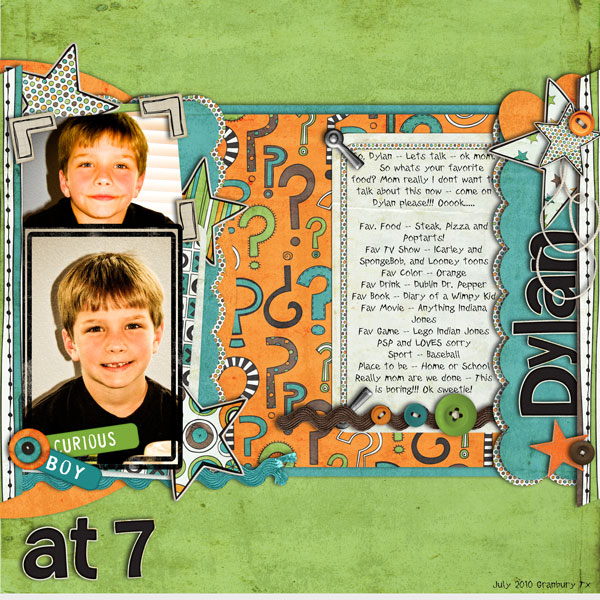 Dylan at 7