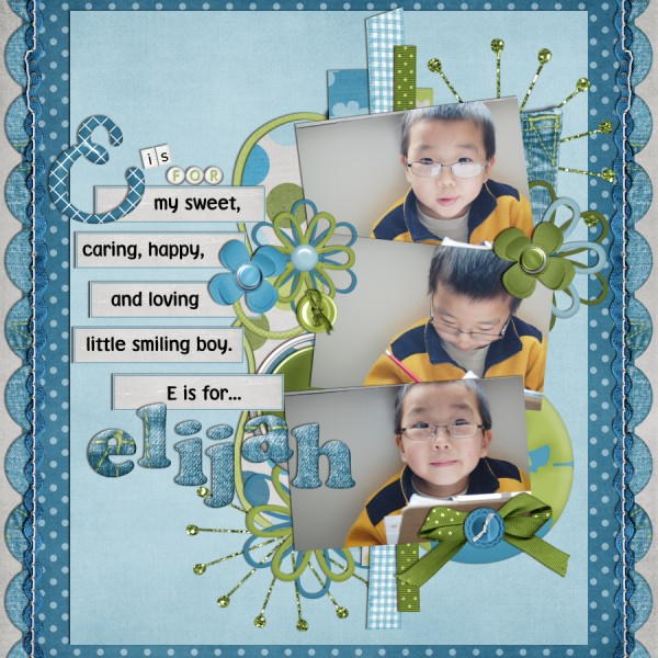E is for Elijah