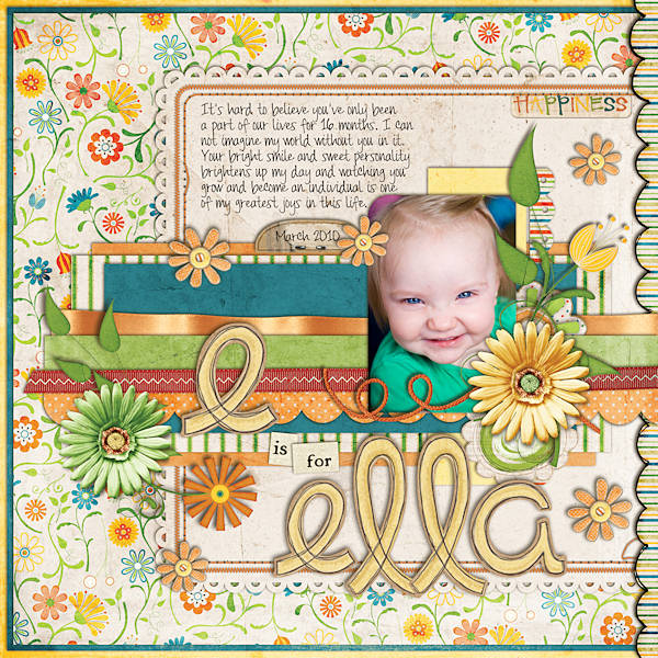 E is for Ella