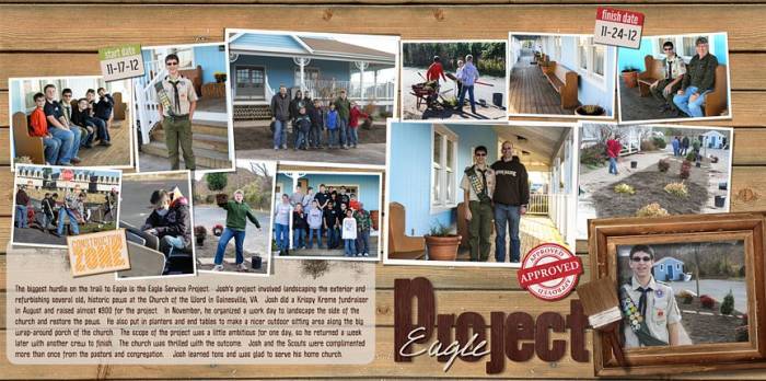 Eagle Project During & After