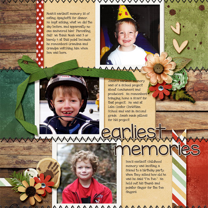 Earliest Memories