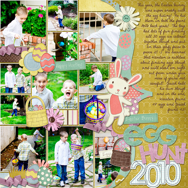 Easter Bunny Egg Hunt 2010