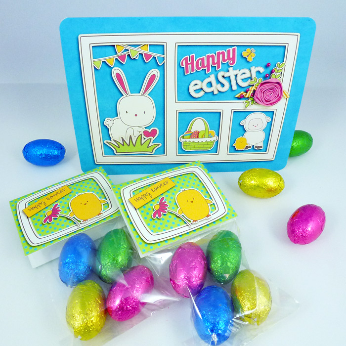 Easter card and favour