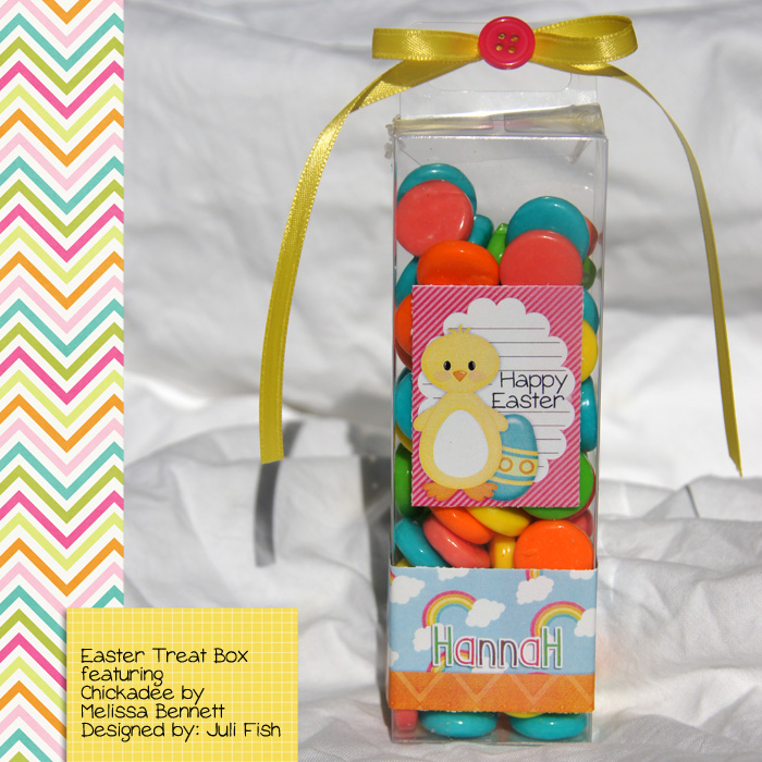 Easter Chickadee Treat Box