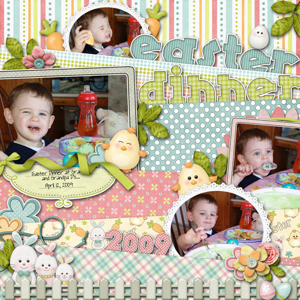 Easter Dinner 2009