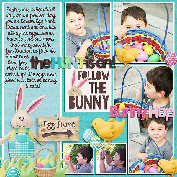 Easter Egg Hunt Landon 2016