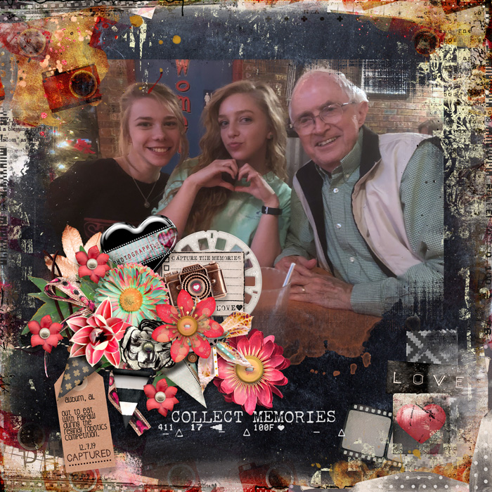 Eating out with Papaw