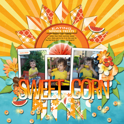 Eating Sweet Corn