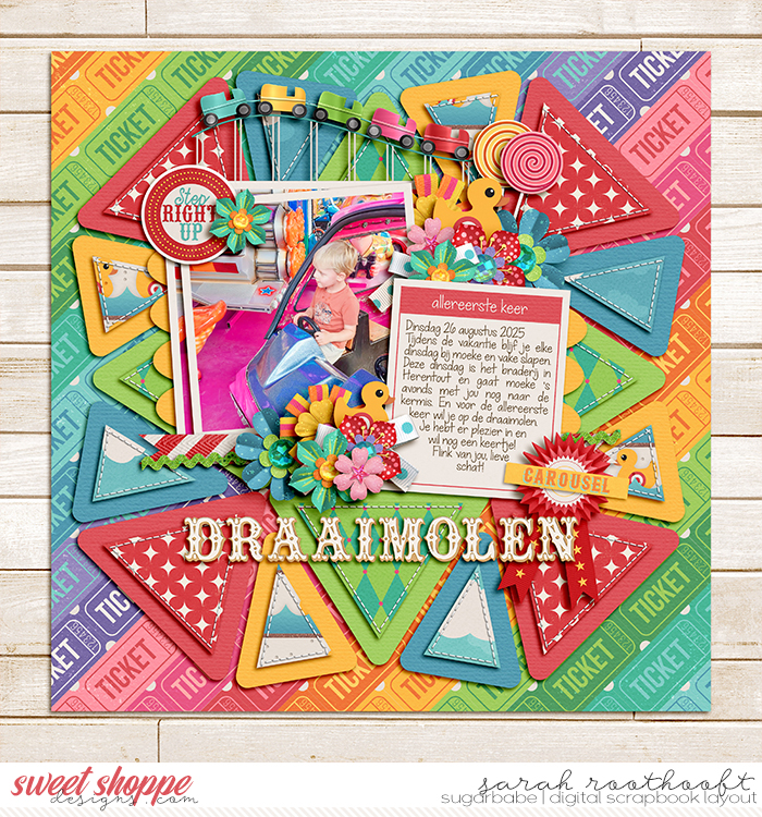 Eerste keer op de draaimolen