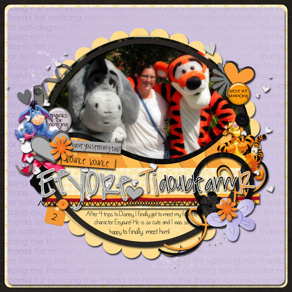 Eeyore and Tigger