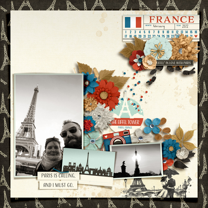 Eiffel In Love With Paris