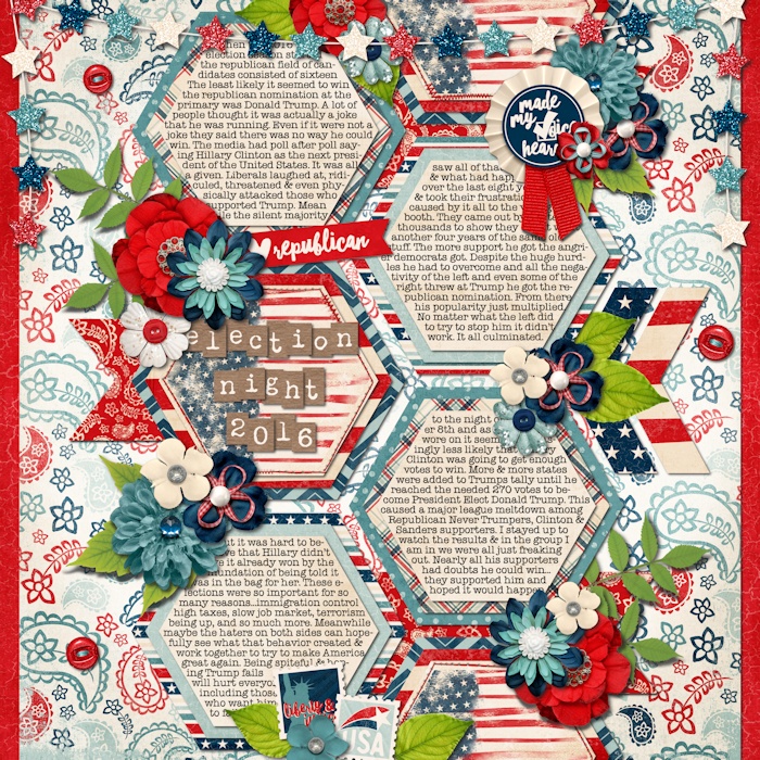 Election Night 2016 (Challenge 10:Tiny Alphabets)