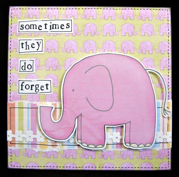 Elephants DO forget (hybrid card)