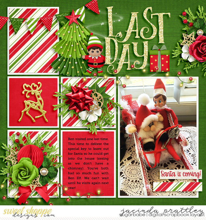 Elf on a shelf - last day
