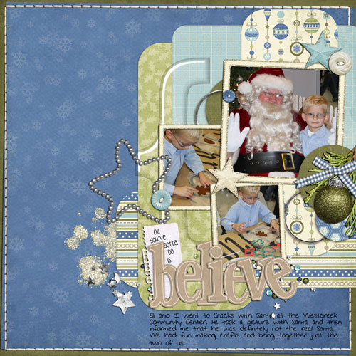 Eli and Santa