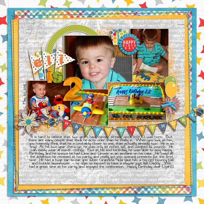 Eli is 2