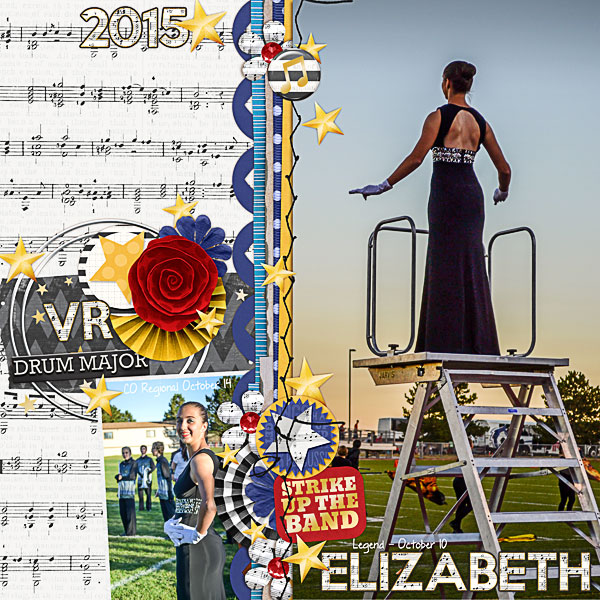 Elizabeth - VR Drum Major