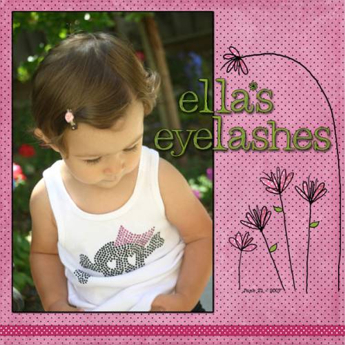 Ella's Eyelashes