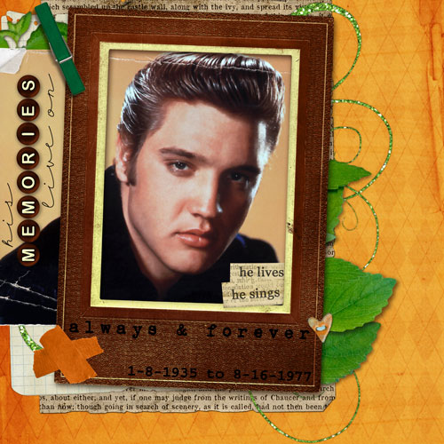 Elvis Presley's Memory (Inspiration #51)