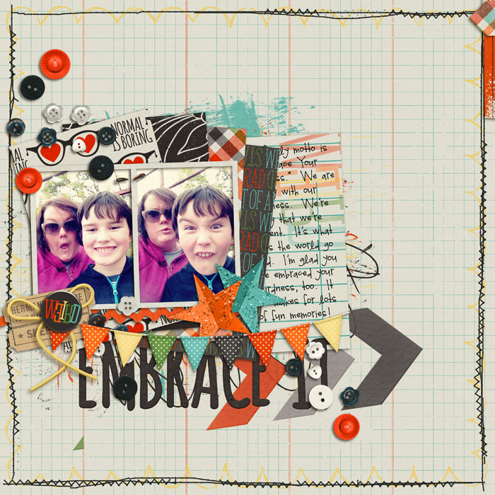 embrace the weird.
