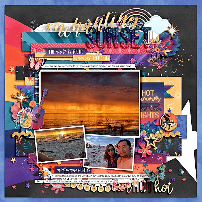 enchanting sunset