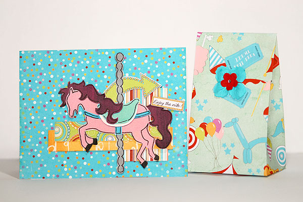Enjoy The Ride Card and Bag Set
