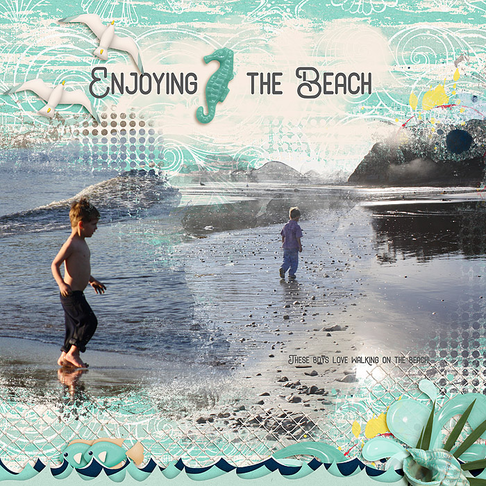 Enjoying the Beach