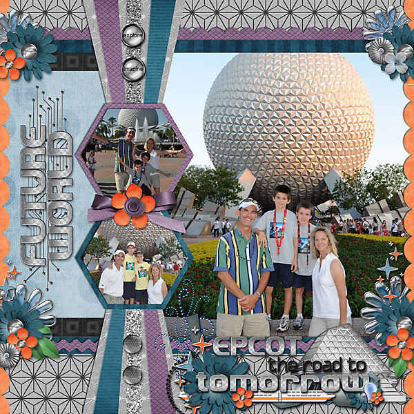 Entrance To Epcot