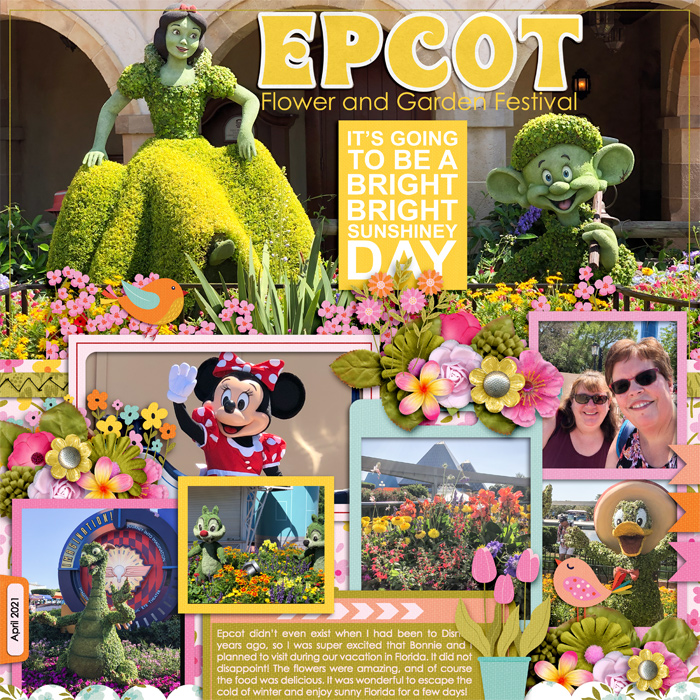Epcot in Springtime