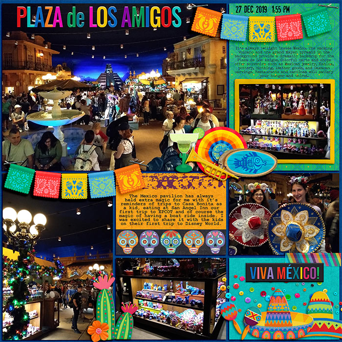 EPCOT Mexico - Plaza de Los Amigos
