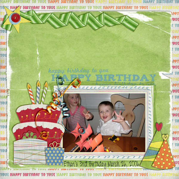 Ethan's 3rd Birthday