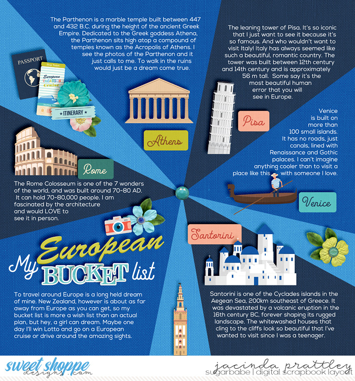 European bucket list