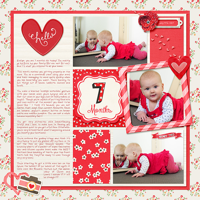 Evelyn at 7 Months