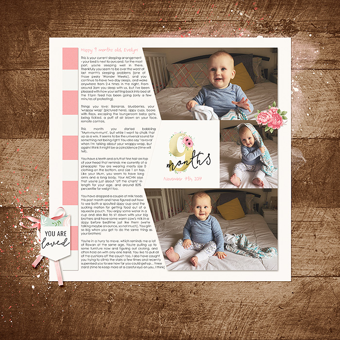 Evelyn at 9 Months