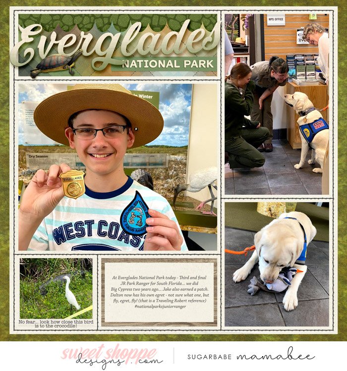 Everglades national park, page 1