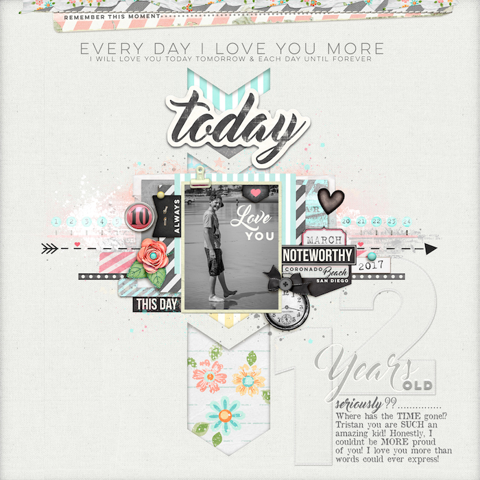 EVERY DAY I LOVE YOU MORE