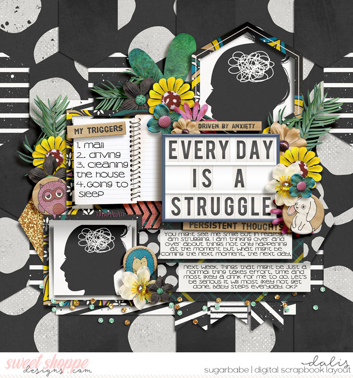 Every day is a Struggle - Journal challenge