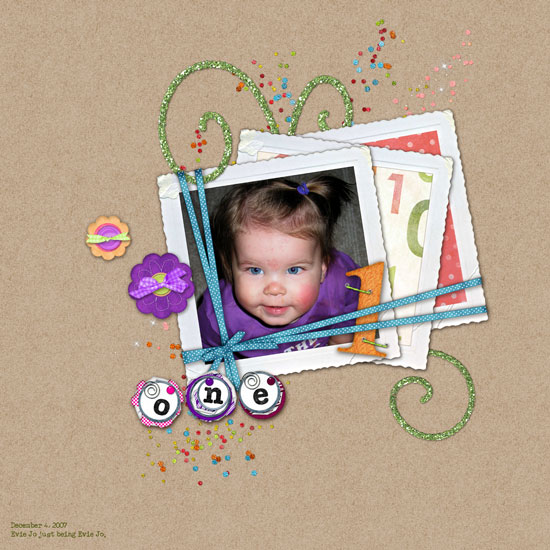 Evie Jo is ONE!