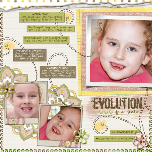 Evolution of a Smile
