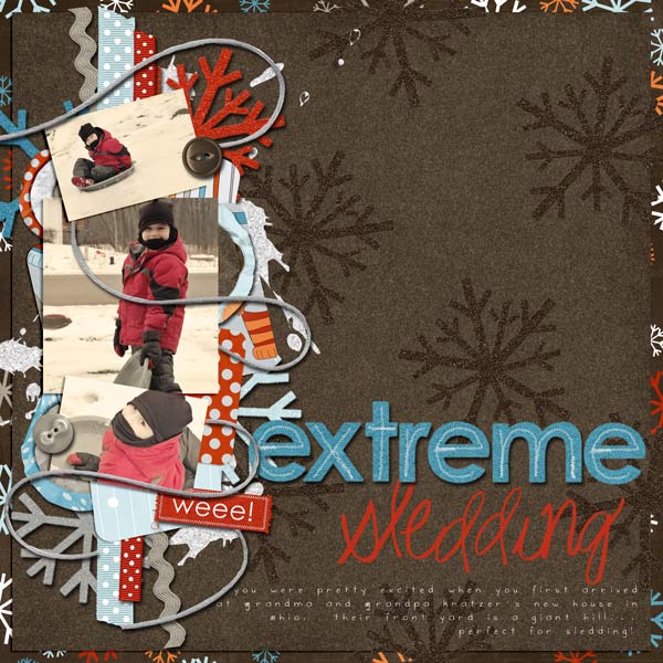 extreme sledding
