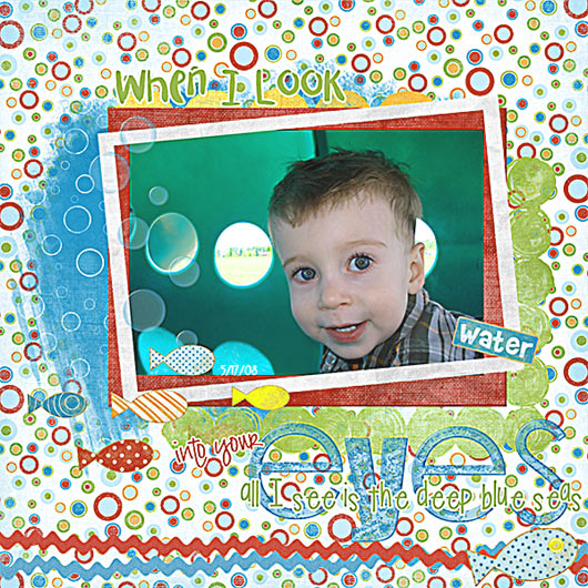 Eyes Deep Blue Sea Recipie Challenge