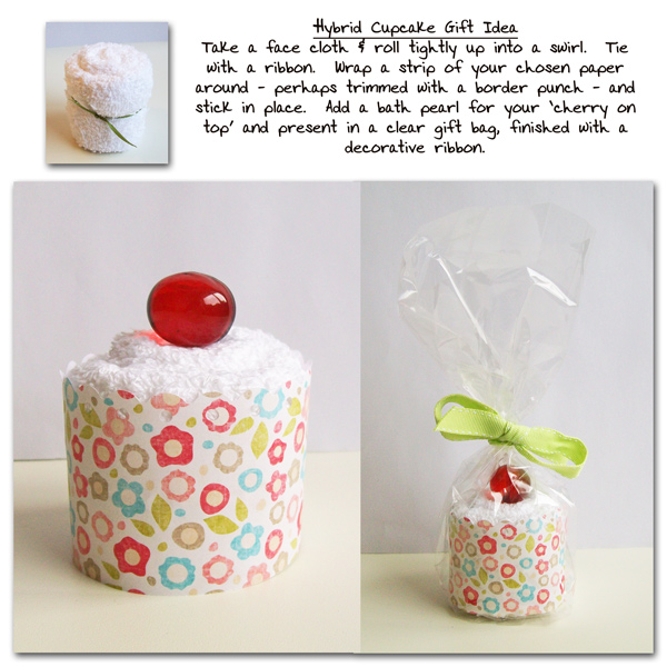Facecloth Cupcake