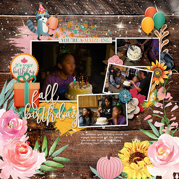 Fall Birthday
